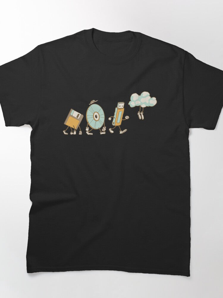DevOps Engineer Cloud Computing Evolution Classic T-Shirt