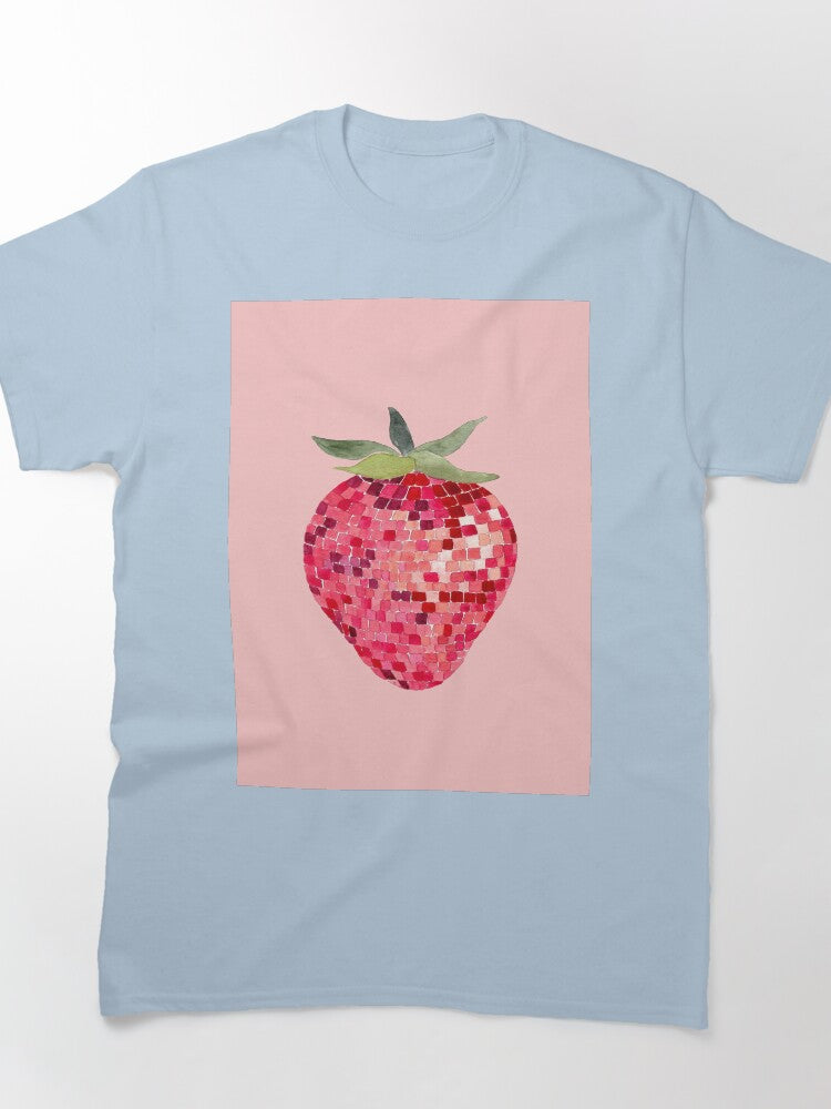 Disco Ball Strawberry Classic T-Shirt
