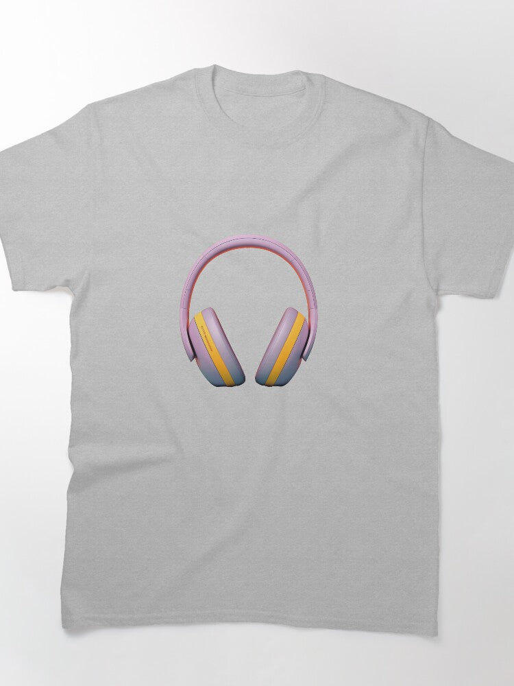 Vibrant Beats Y2K Audio Aesthetic Classic T-Shirt