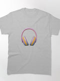 Vibrant Beats Y2K Audio Aesthetic Classic T-Shirt