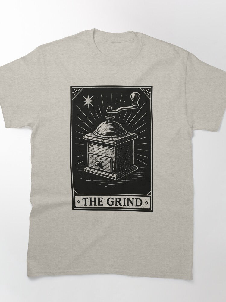 Daily Grind Tarot – Coffee Magic (Dark Variant) Classic T-Shirt